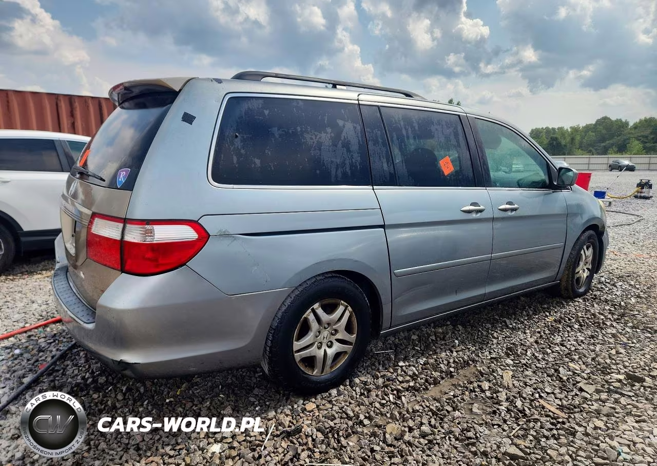 2007 Honda Odyssey Ex VIN:5FNRL38437B095432 - 3