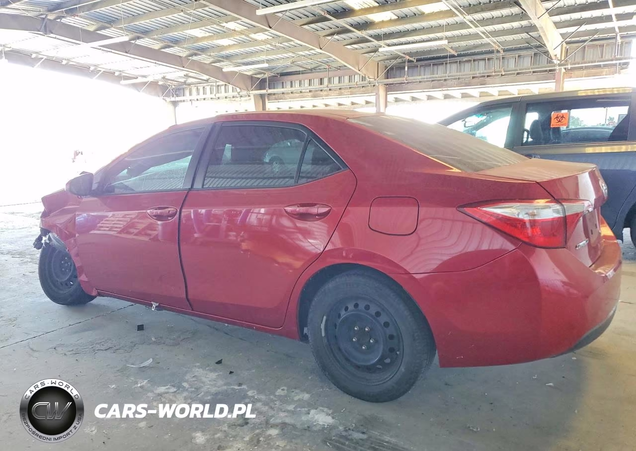 2015 Toyota Corolla VIN:2T1BURHE8FC435851 - 2