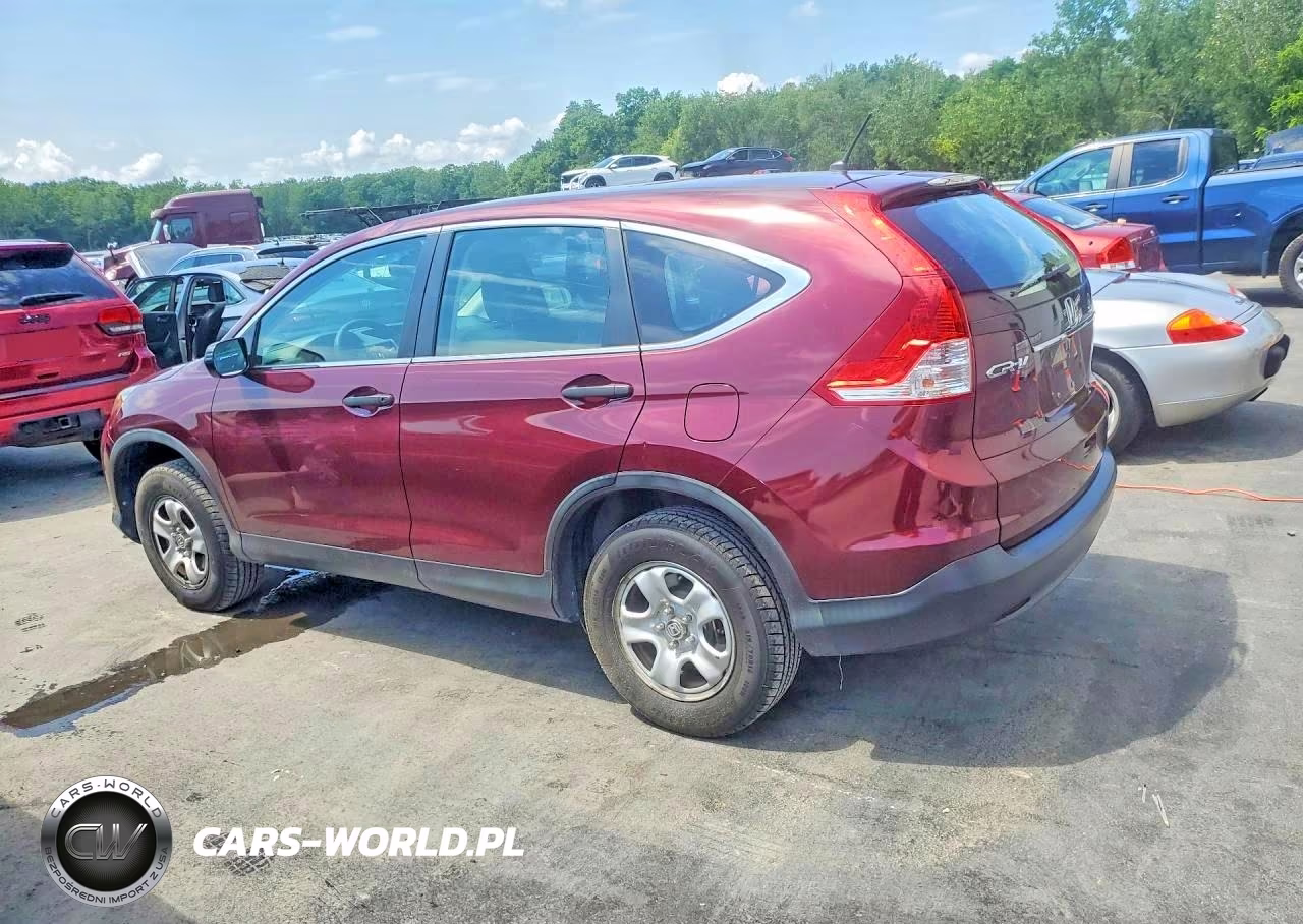 2014 Honda Cr-V Lx VIN:5J6RM4H3XEL024484 - 2