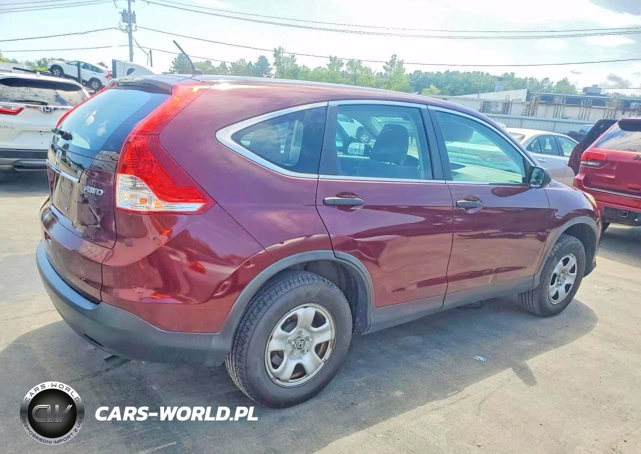 2014 Honda Cr-V Lx VIN:5J6RM4H3XEL024484 - 3