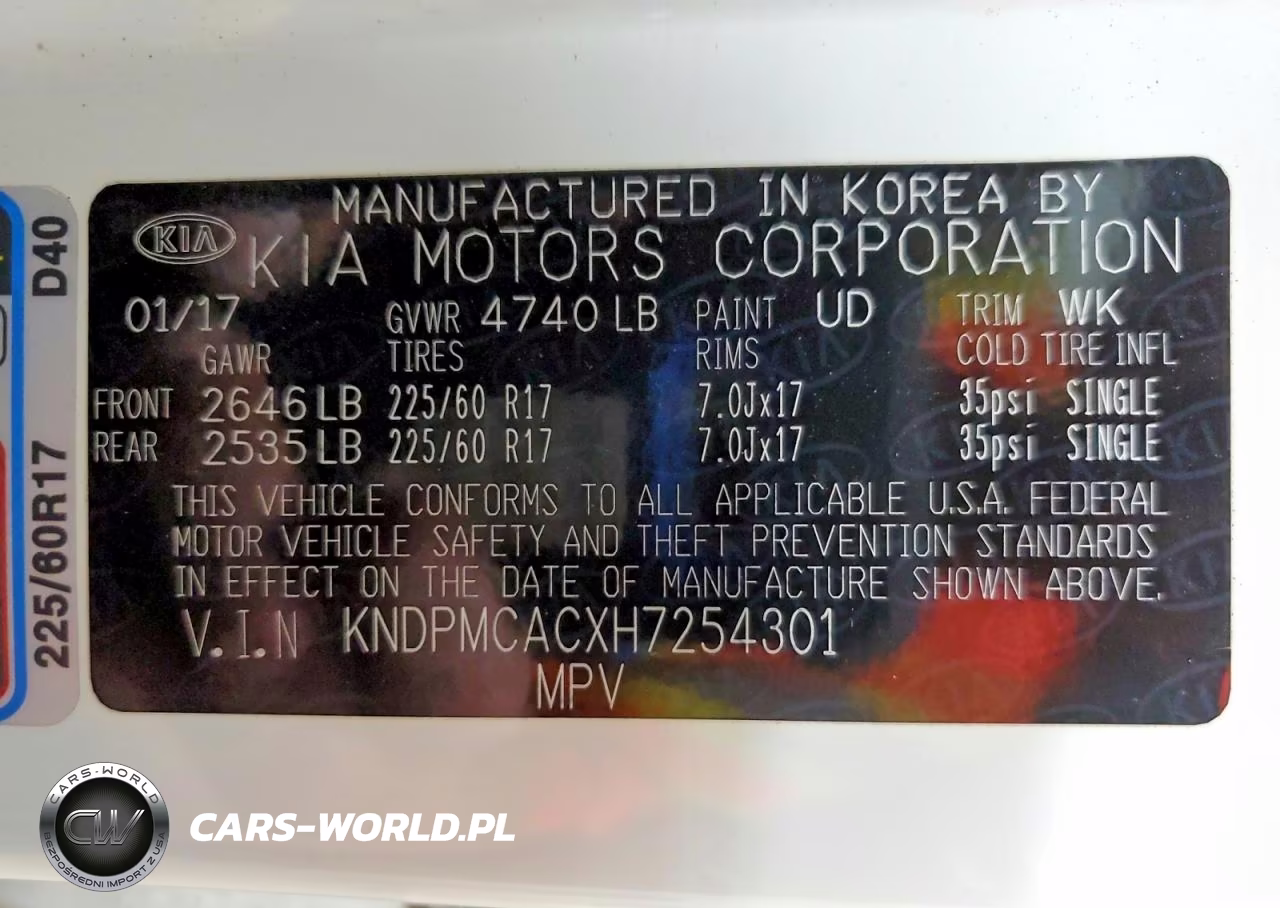 2017 Kia Sportage Lx VIN:KNDPMCACXH7254301 - 13