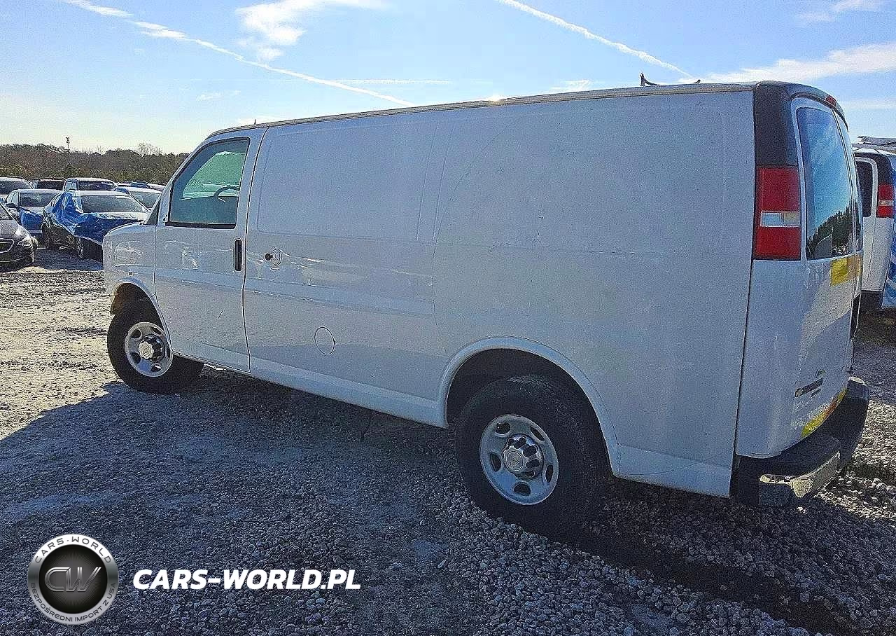 2014 Chevrolet Express 2500 Utility - Service Van VIN:1GCWGFCB7E1132289 - 2