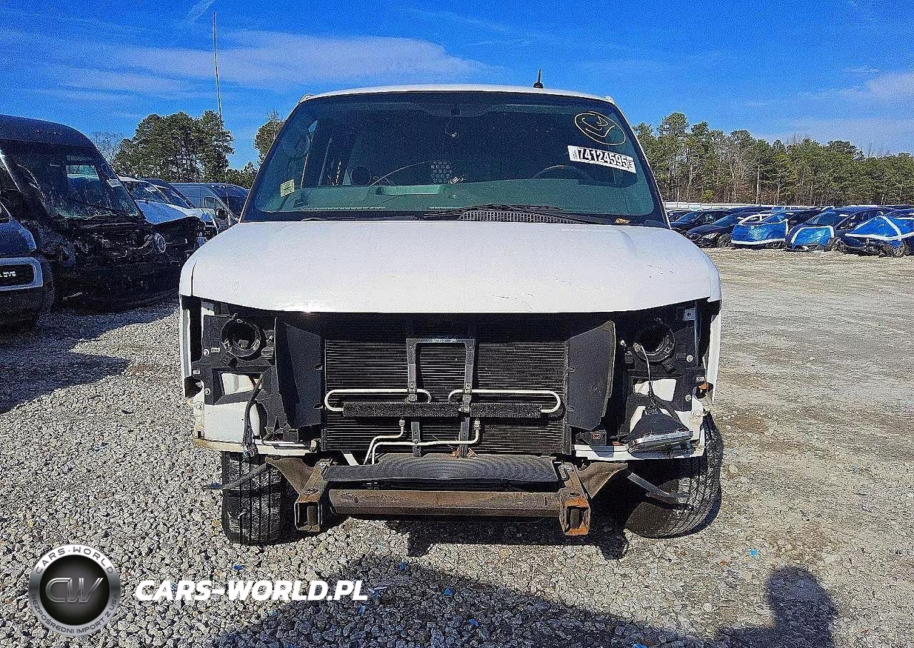 2014 Chevrolet Express 2500 Utility - Service Van VIN:1GCWGFCB7E1132289 - 5