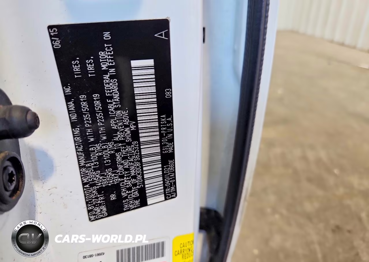 2015 Toyota Sienna Sport VIN:5TDXK3DC8FS625329 - 14