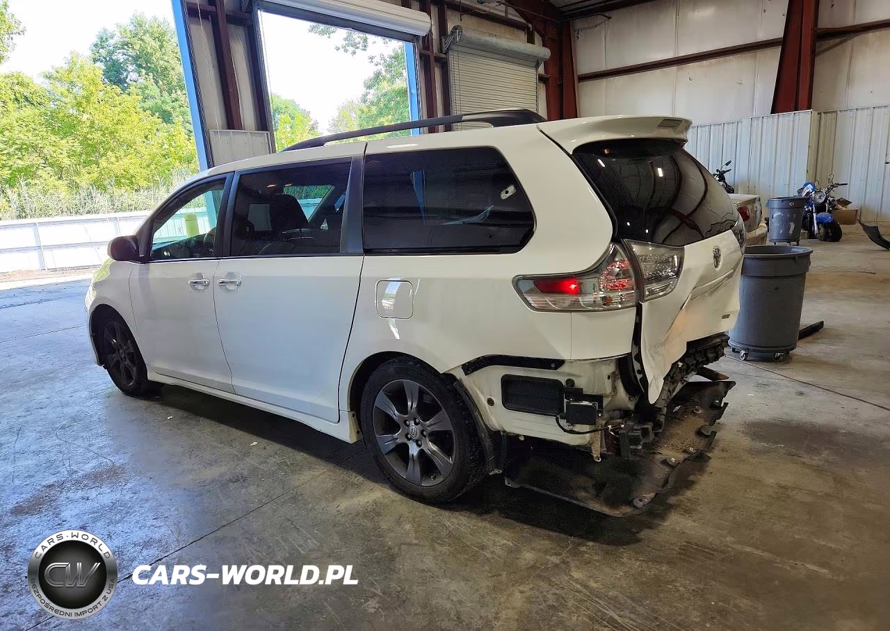 2015 Toyota Sienna Sport VIN:5TDXK3DC8FS625329 - 2