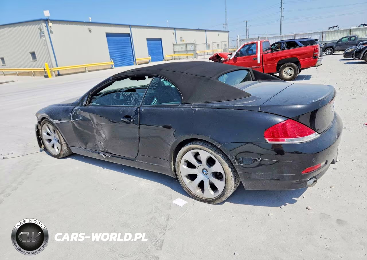 2007 BMW 650 I VIN:WBAEK13587CN81069 - 2