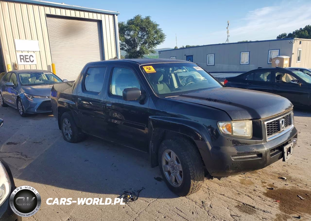 2007 Honda Ridgeline Rtx VIN:2HJYK16367H522959 - 4