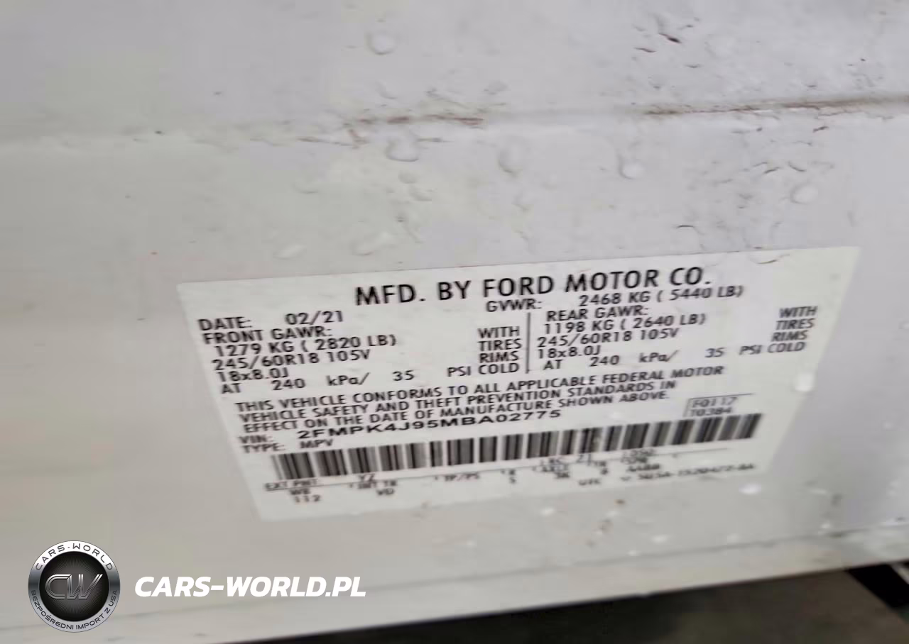 2021 Ford Edge Sel VIN:2FMPK4J95MBA02775 - 14