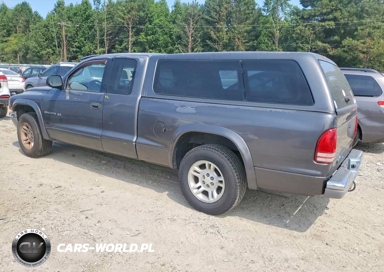 2002 Dodge Dakota Slt VIN:1B7GL42N92S520002 - 2