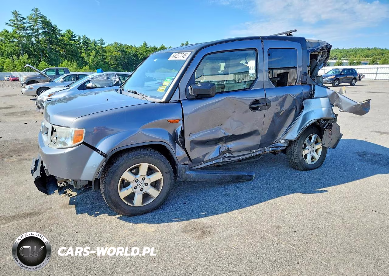 2010 Honda Element Ex VIN:5J6YH2H74AL009173 - 1