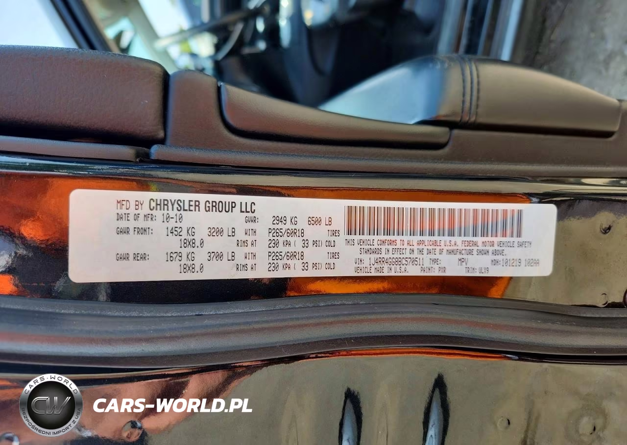 2011 Jeep Grand Cherokee Laredo VIN:1J4RR4GG8BC570511 - 14