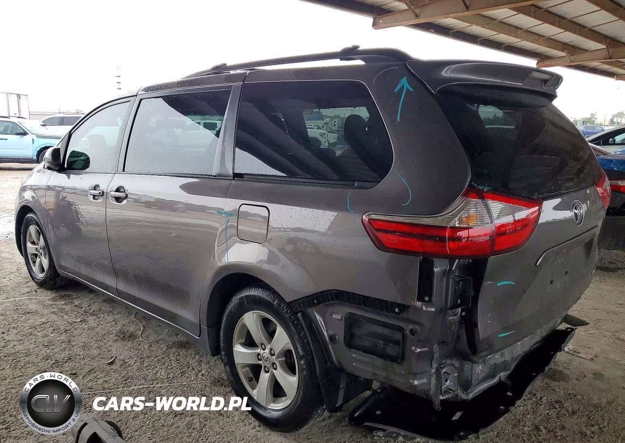 2015 Toyota Sienna Le VIN:5TDKK3DC6FS668710 - 2
