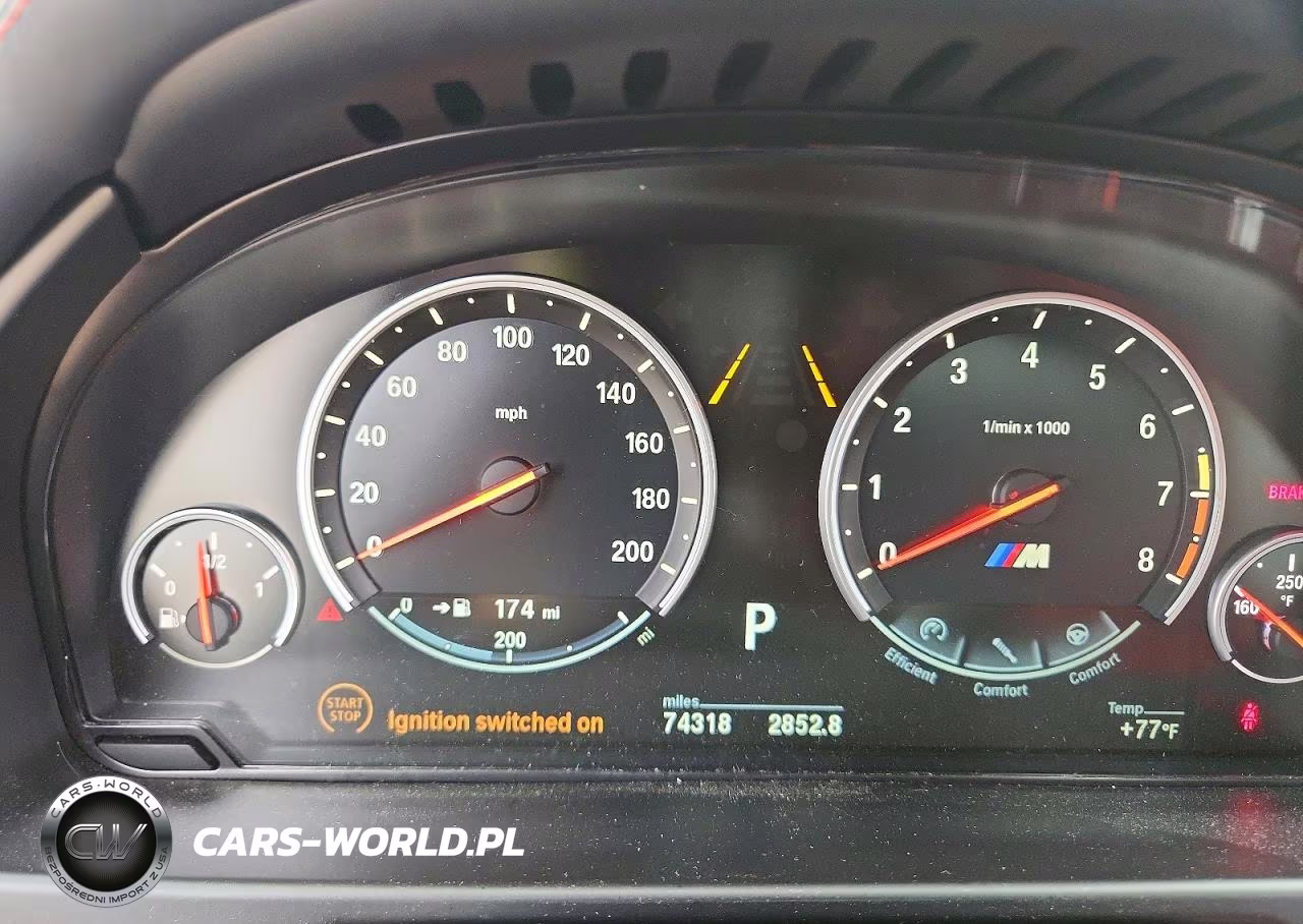 2017 BMW X6 M VIN:5YMKW8C32H0U72456 - 9