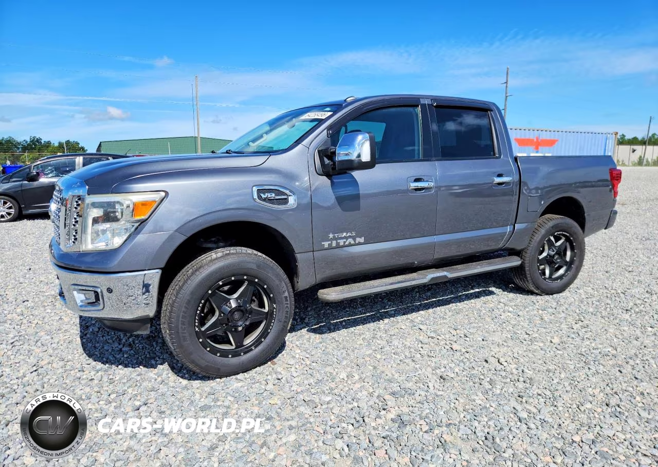 2017 Nissan Titan Sl VIN:1N6AA1E52HN518909 - 1