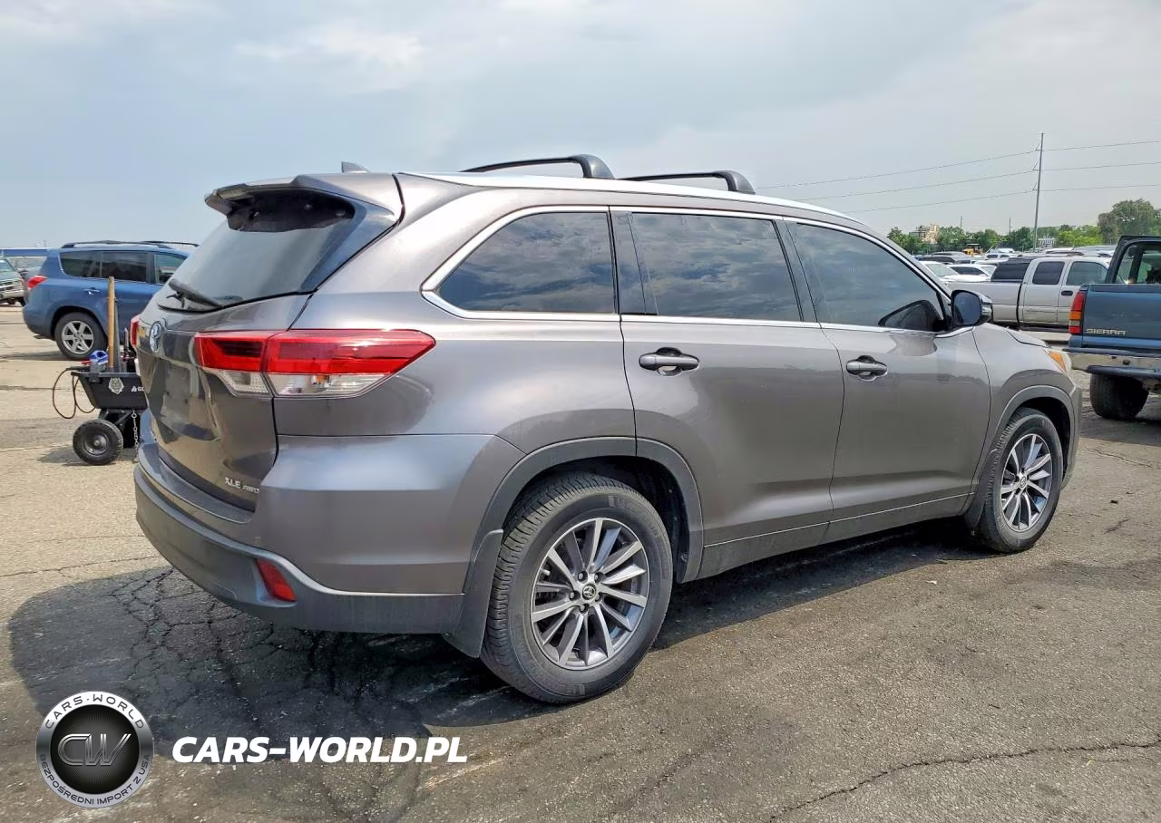 2019 Toyota Highlander Xle VIN:5TDJZRFH1KS713176 - 3