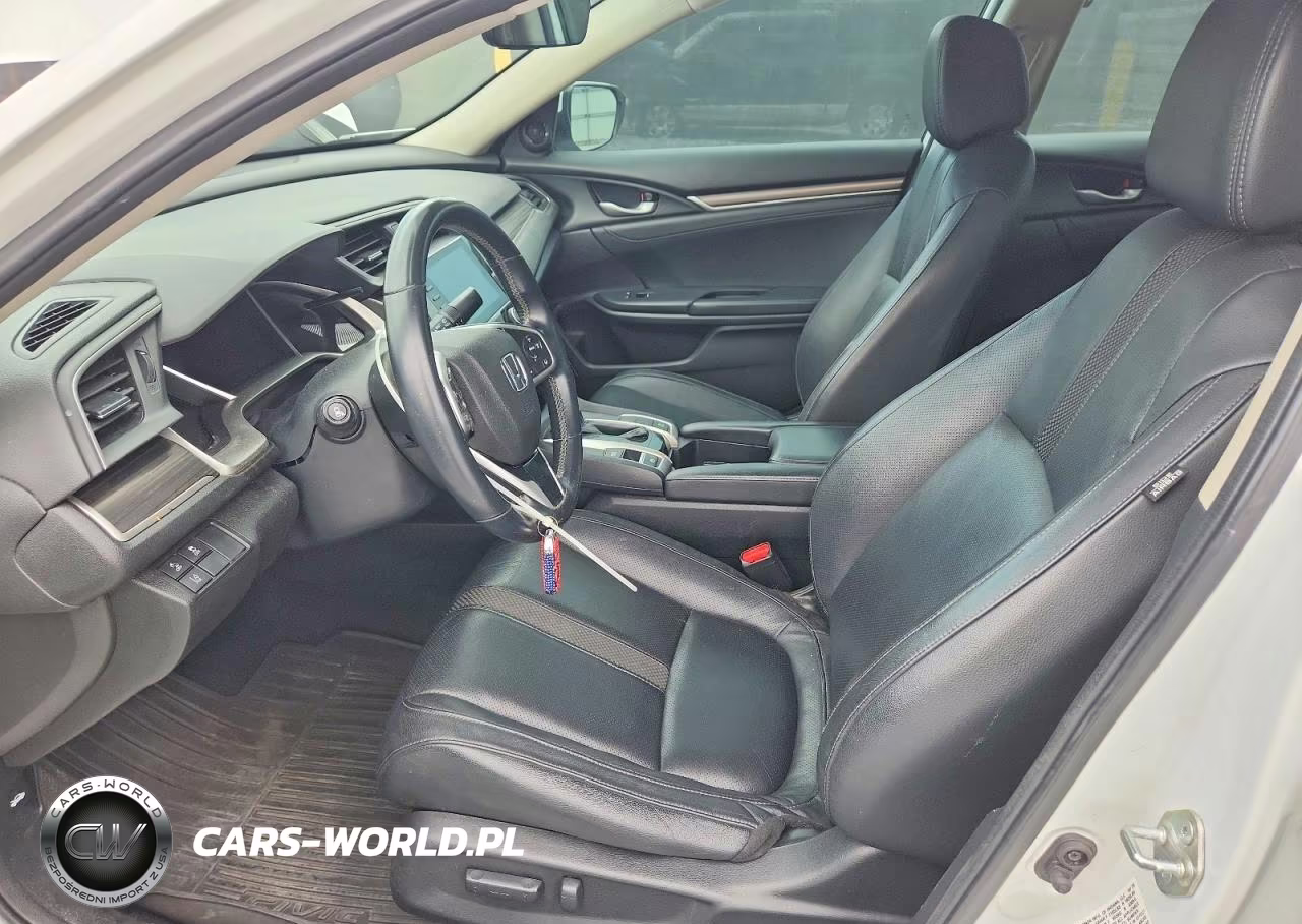 2021 Honda Civic Exl VIN:19XFC1F77ME001185 - 7