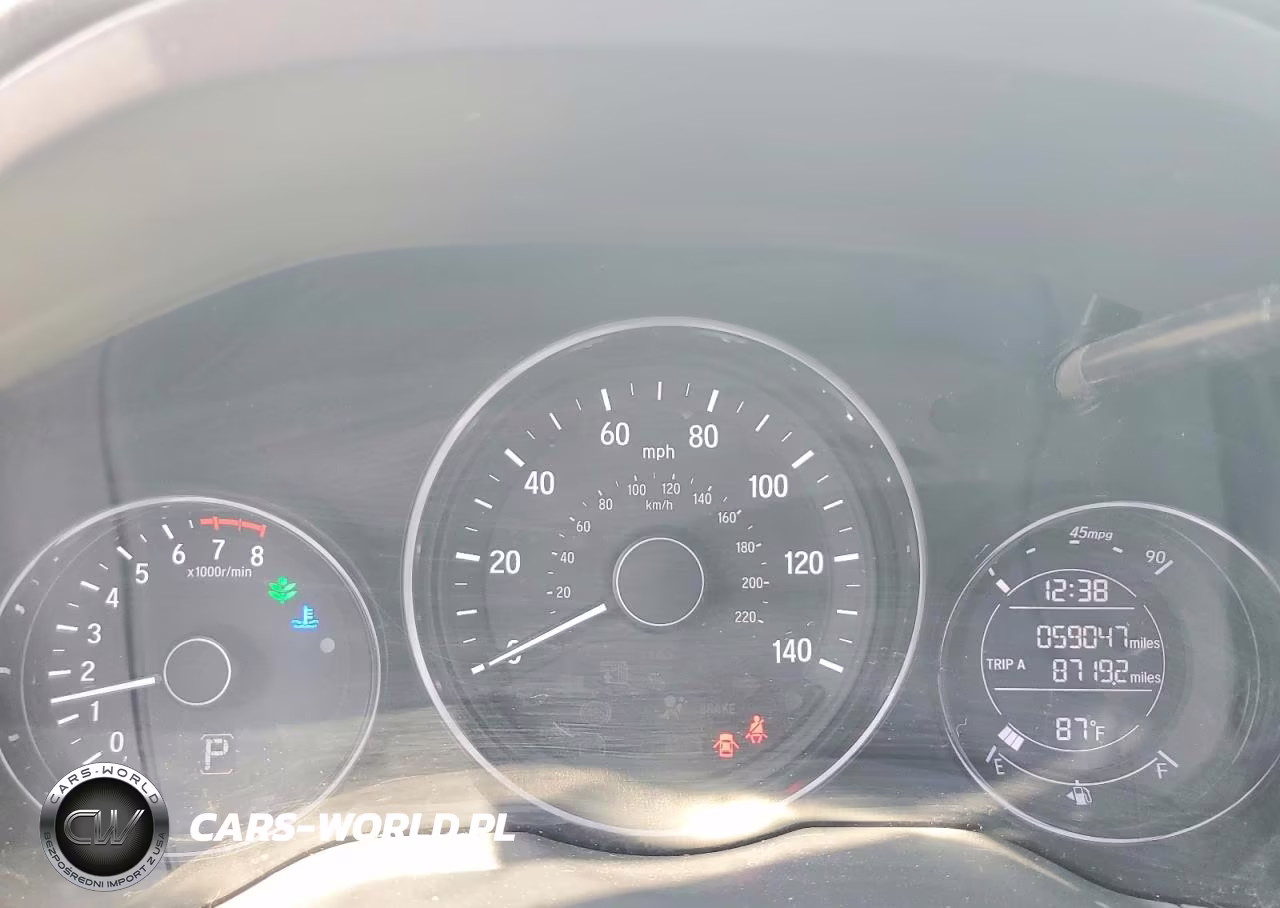 2021 Honda Hr-V Lx VIN:3CZRU6H33MM733198 - 9