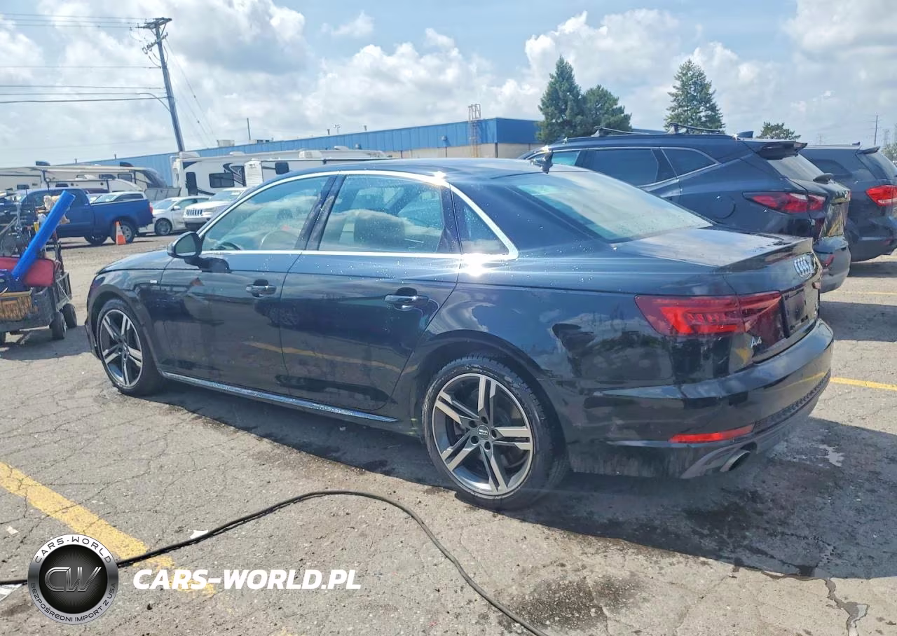 2018 Audi A4 Premium Plus VIN:WAUENAF46JN002540 - 2
