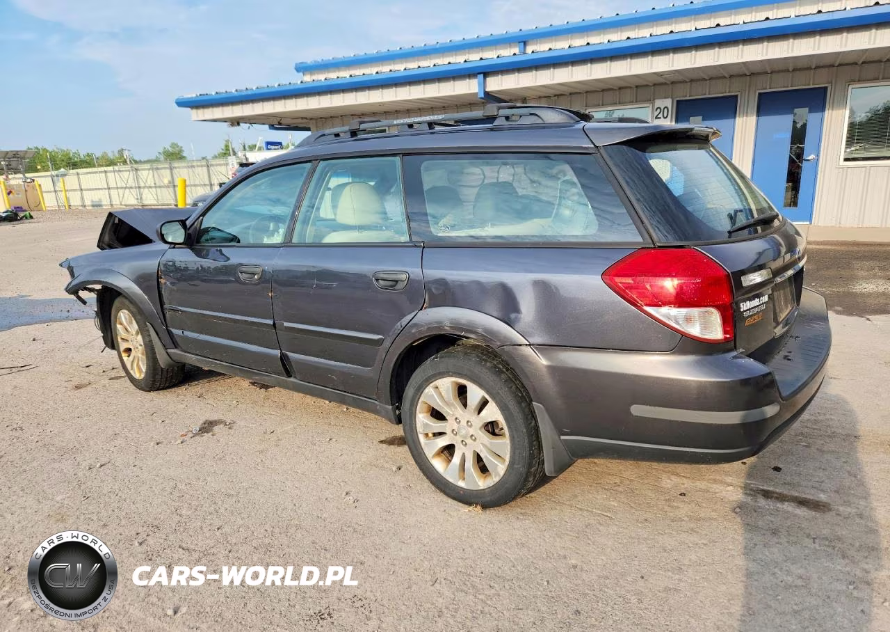 2008 Subaru Outback 2.5I VIN:4S4BP61C287317339 - 2