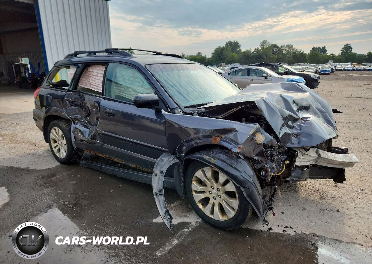 2008 Subaru Outback 2.5I VIN:4S4BP61C287317339 - 4