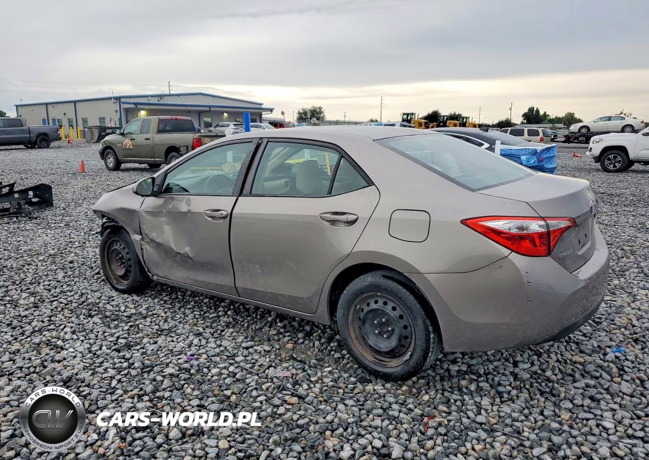2016 Toyota Corolla Le VIN:2T1BURHE5GC717916 - 2