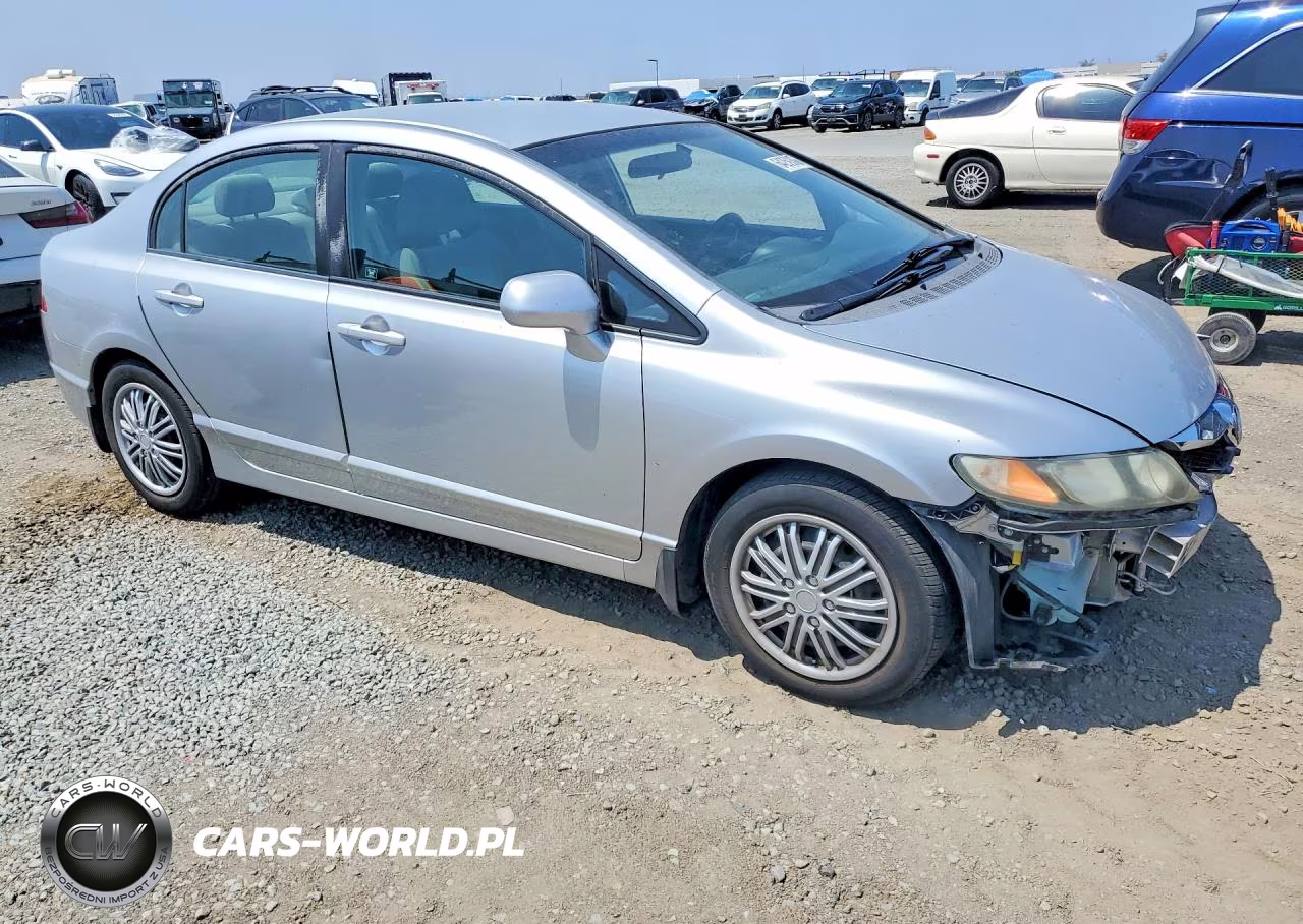 2009 Honda Civic Lx VIN:2HGFA16549H305057 - 4