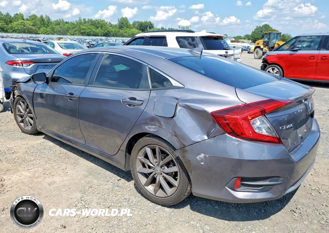 2020 Honda Civic Ex VIN:19XFC1F34LE200139 - 2