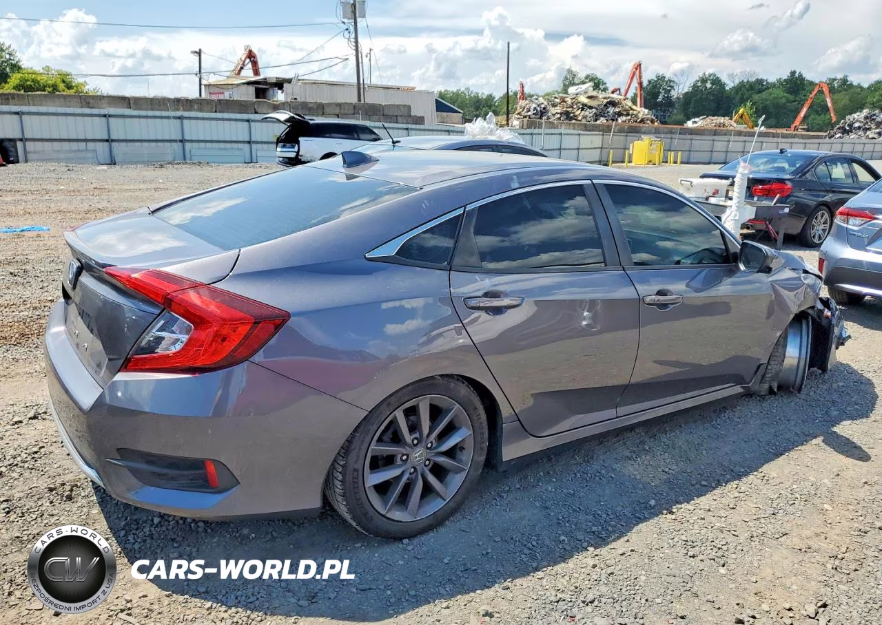 2020 Honda Civic Ex VIN:19XFC1F34LE200139 - 3
