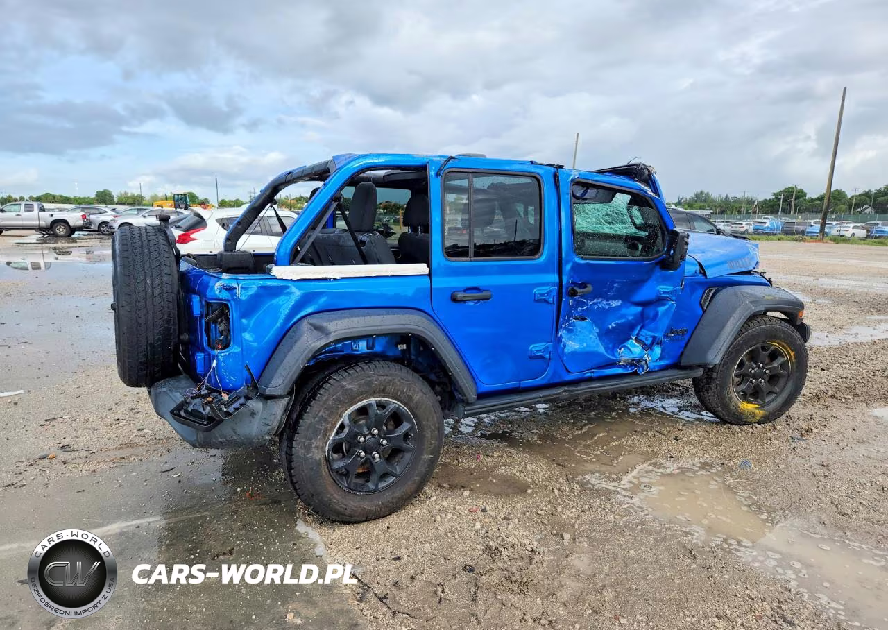 2021 Jeep Wrangler Unlimited Sport VIN:1C4HJXDN3MW730731 - 3