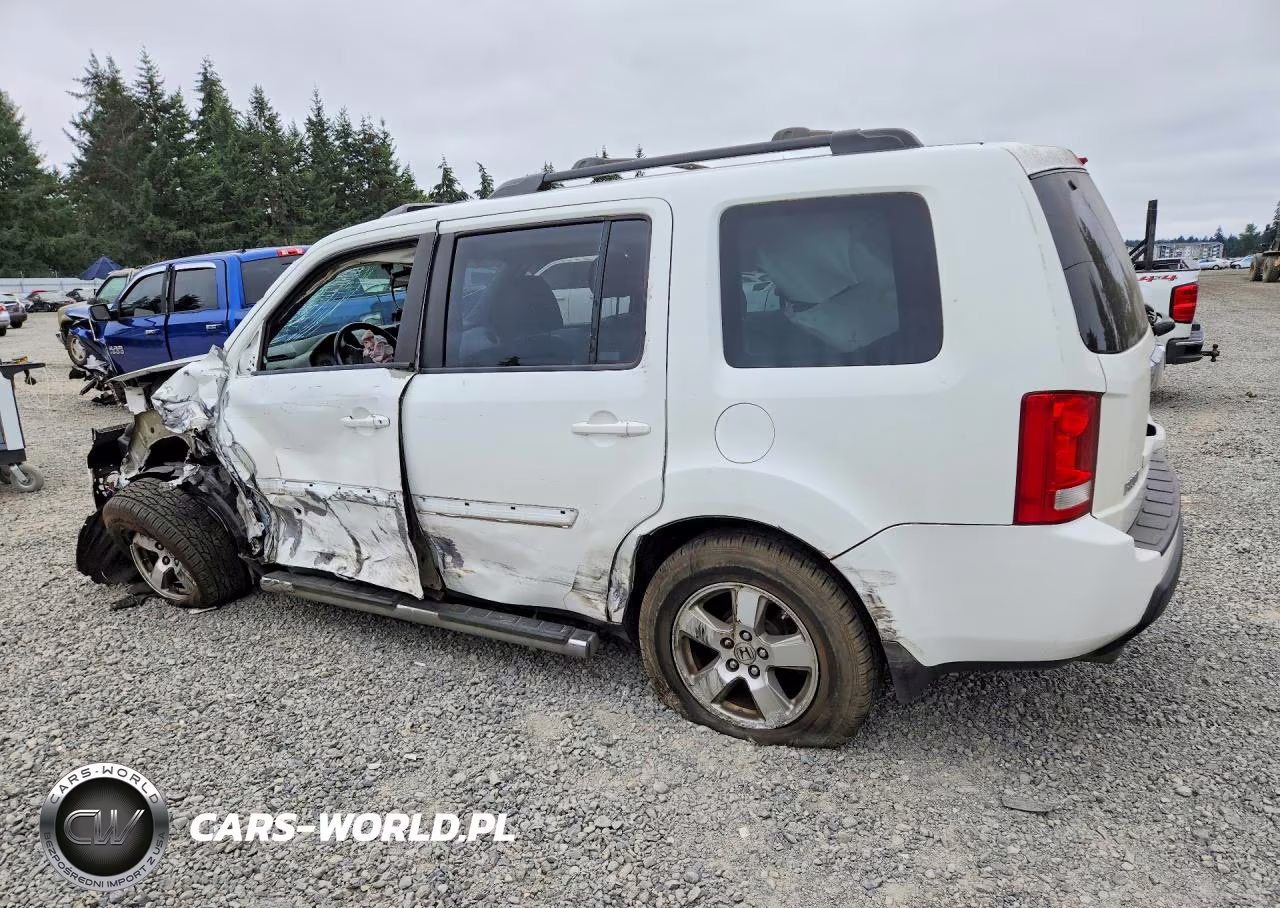 2009 Honda Pilot Exl VIN:5FNYF48699B052419 - 2