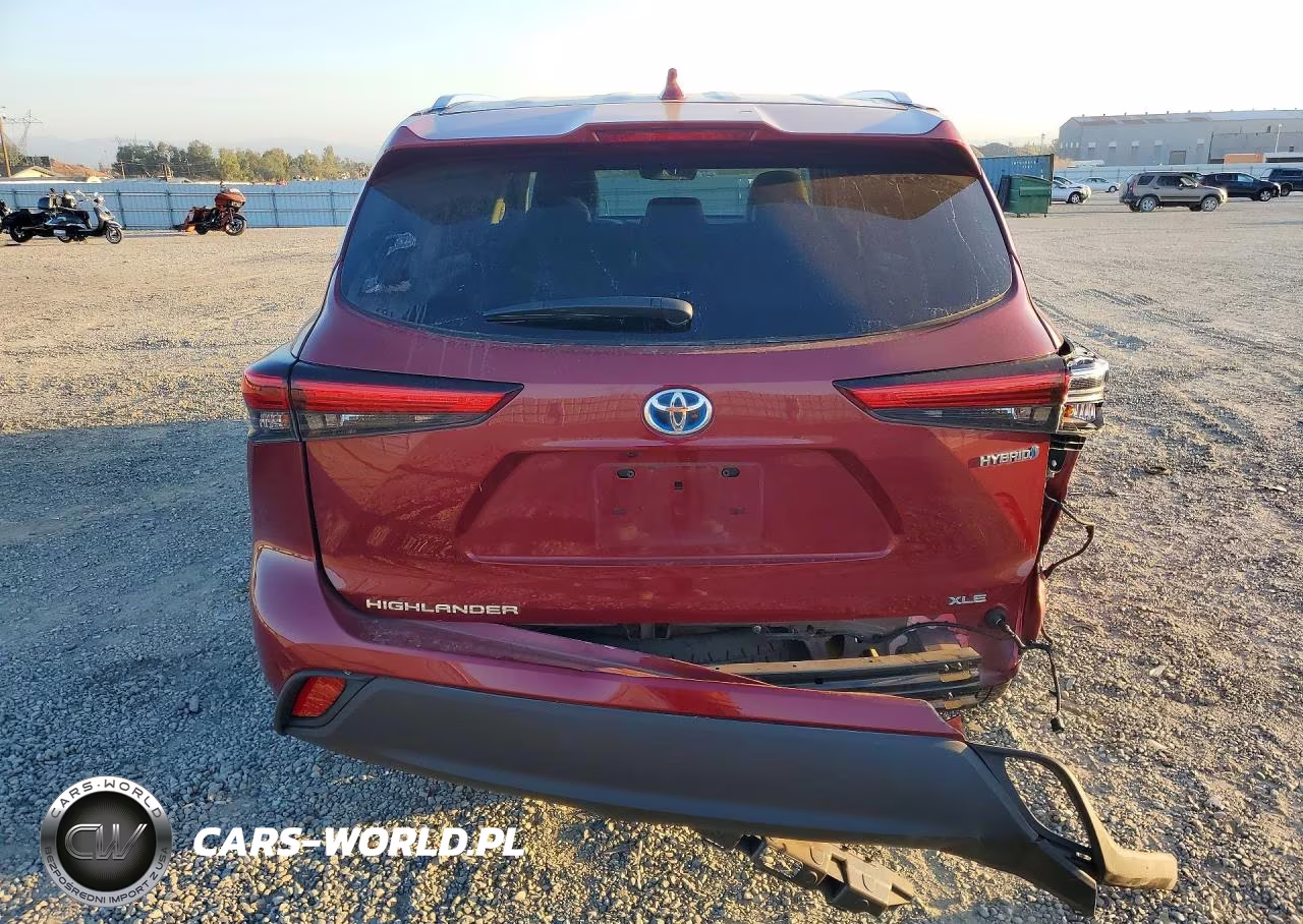 2021 Toyota Highlander Hybrid Xle VIN:5TDGBRCHXMS060739 - 6