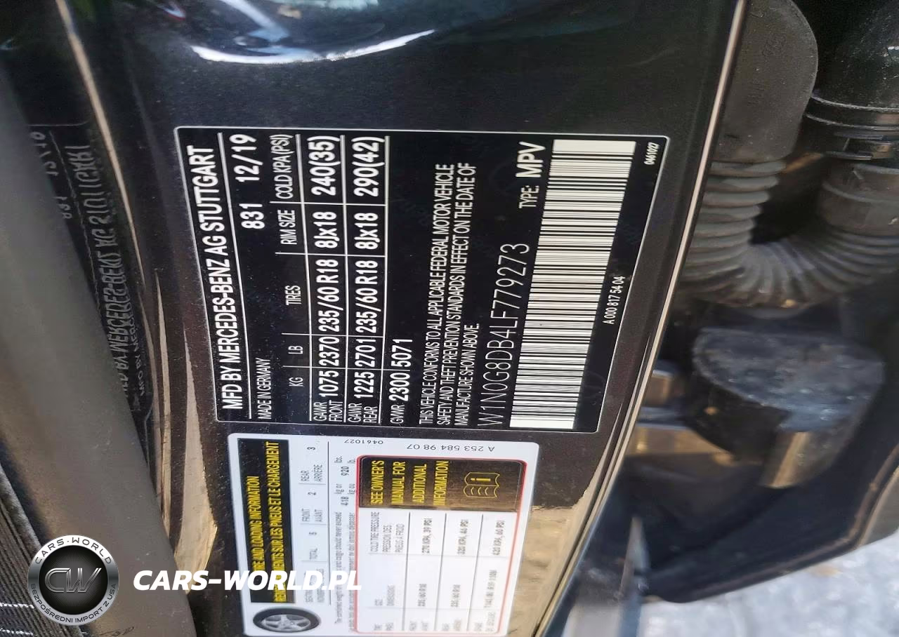 2020 Mercedes-Benz Glc 300 VIN:W1N0G8DB4LF779273 - 14