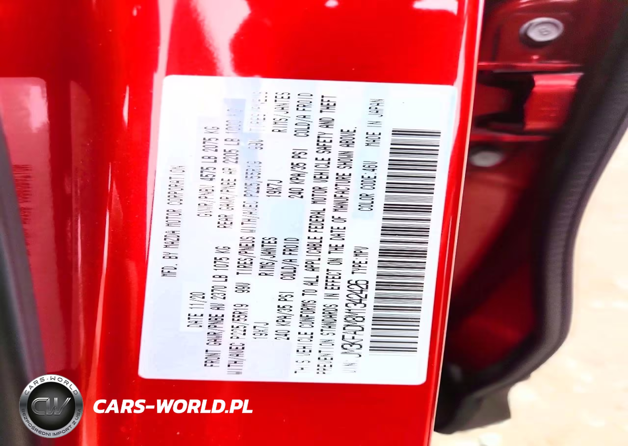 2021 Mazda Cx-5 Grand Touring VIN:JM3KFADM8M1342426 - 13