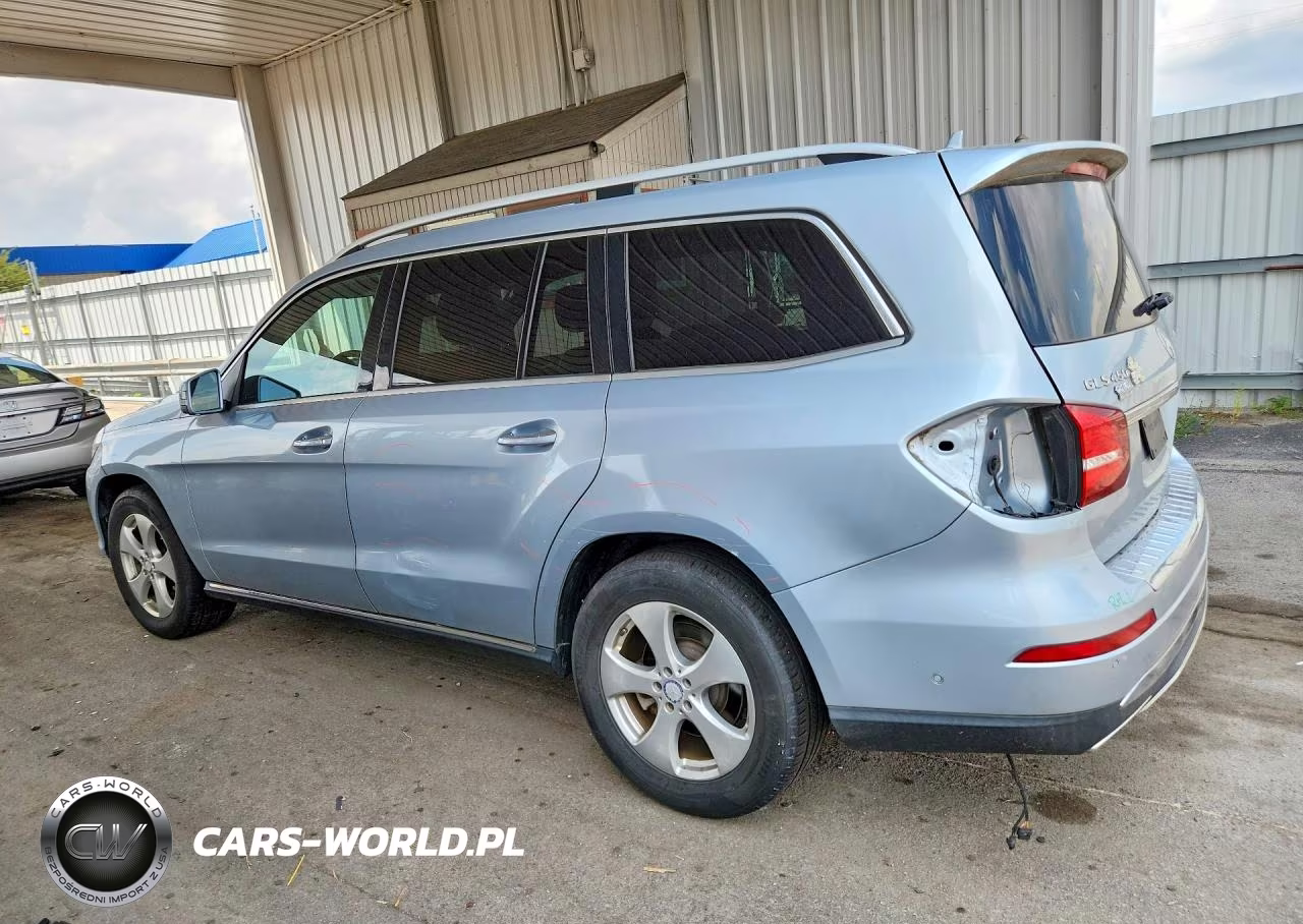 2017 Mercedes-Benz Gls 450 4Matic VIN:4JGDF6EE8HA897965 - 2