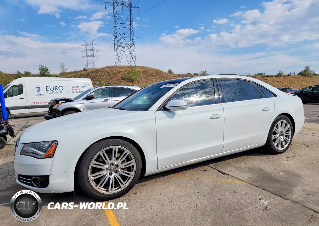 2013 Audi A8 L Quattro VIN:WAURGAFD7DN015877 - 1