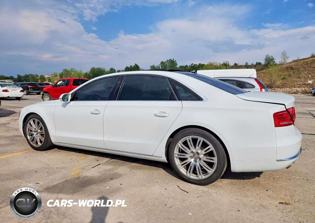2013 Audi A8 L Quattro VIN:WAURGAFD7DN015877 - 2