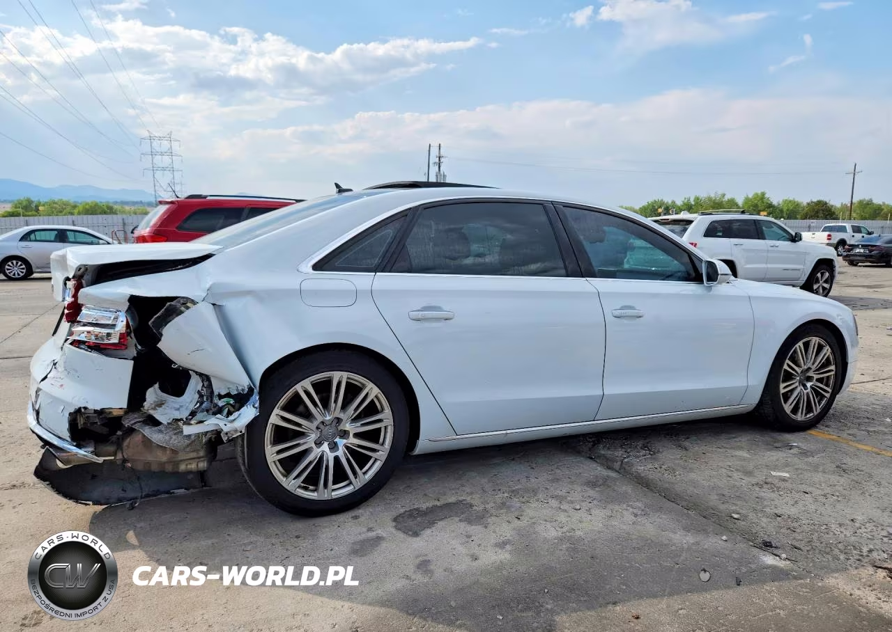 2013 Audi A8 L Quattro VIN:WAURGAFD7DN015877 - 3