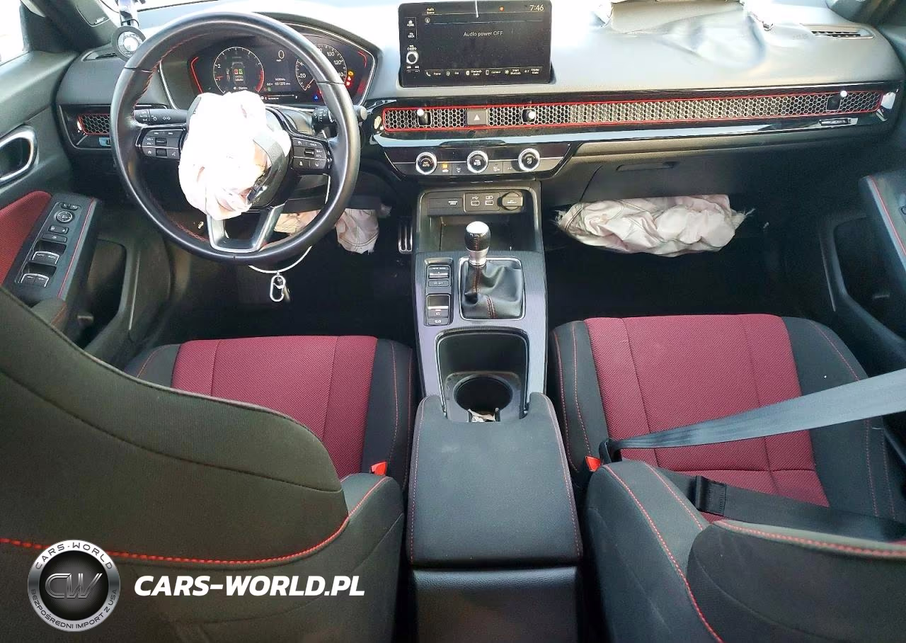 2022 Honda Civic Si VIN:2HGFE1E55NH477470 - 8