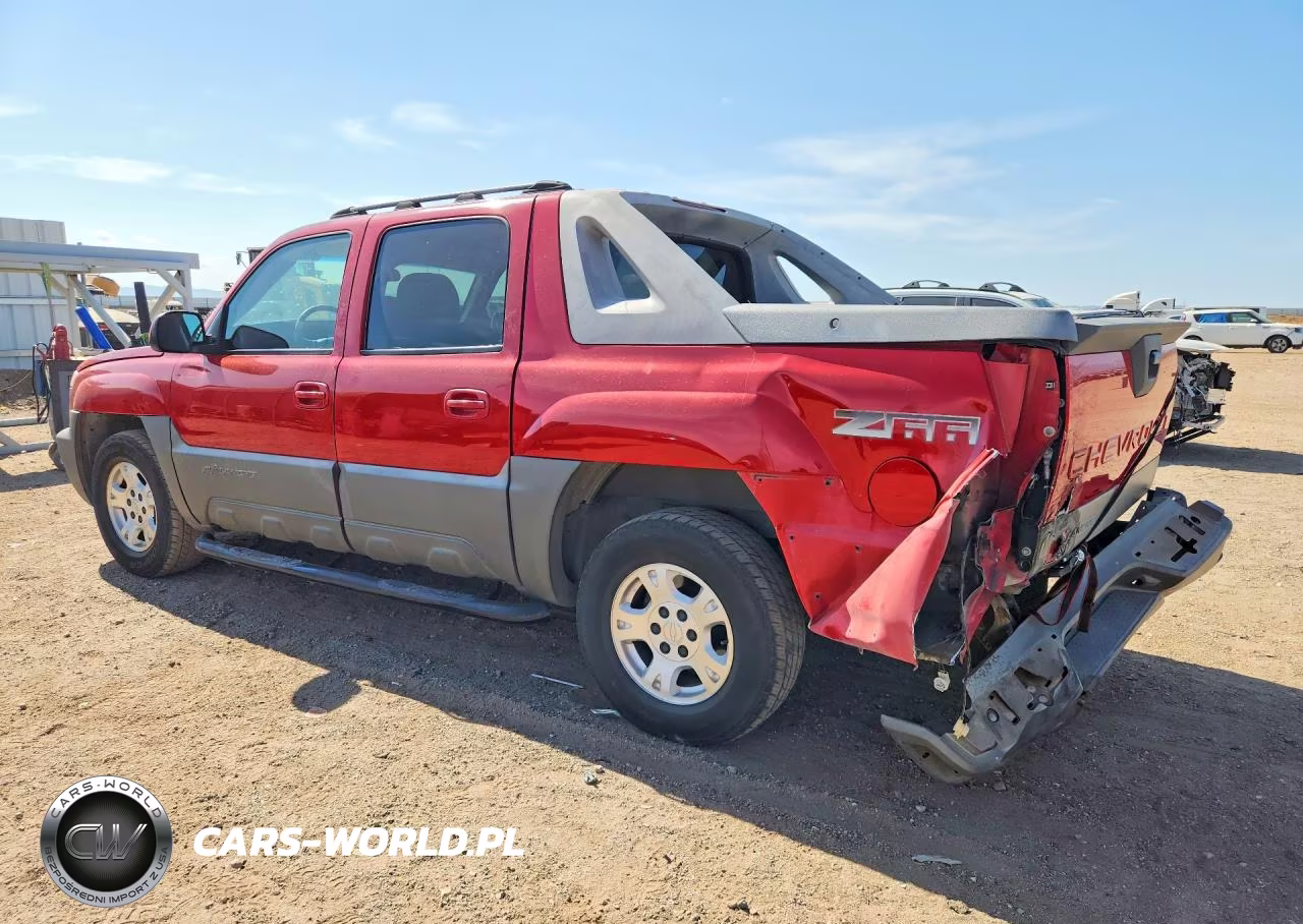 2002 Chevrolet Avalanche Lt VIN:3GNEC13T12G134157 - 2