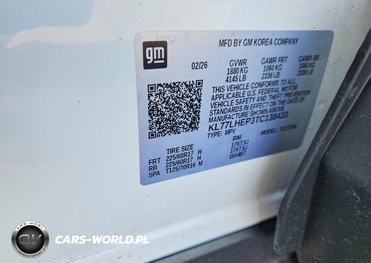 2026 Chevrolet Trax 1Lt VIN:KL77LHEP3TC138433 - 13