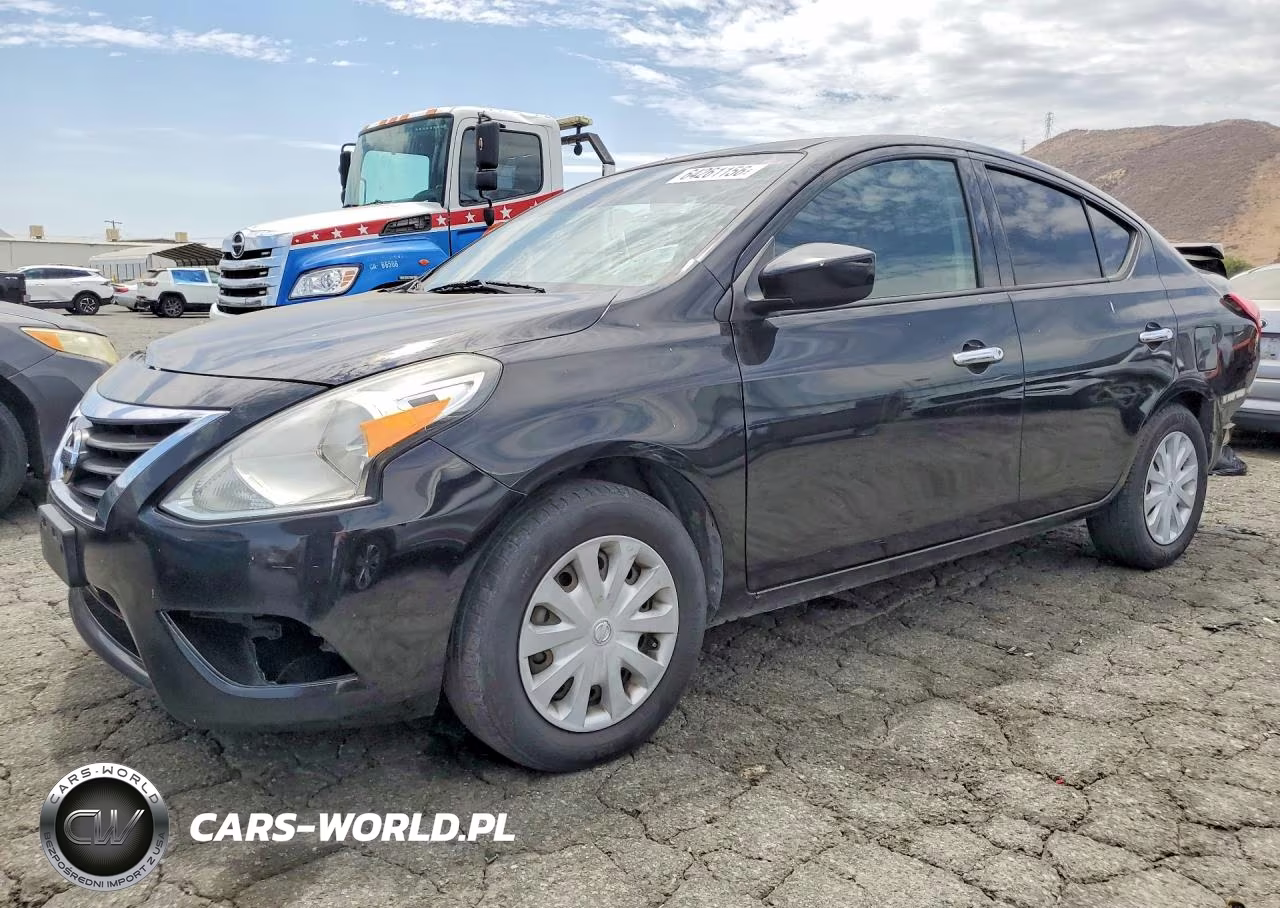 2015 Nissan Versa 1.6 Sv VIN:3N1CN7AP5FL800701 - 1