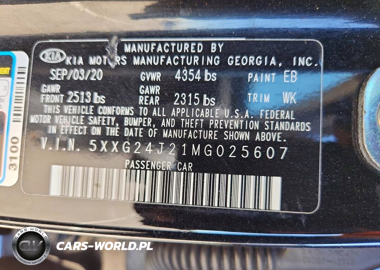 2021 Kia K5 Lx VIN:5XXG24J21MG025607 - 13