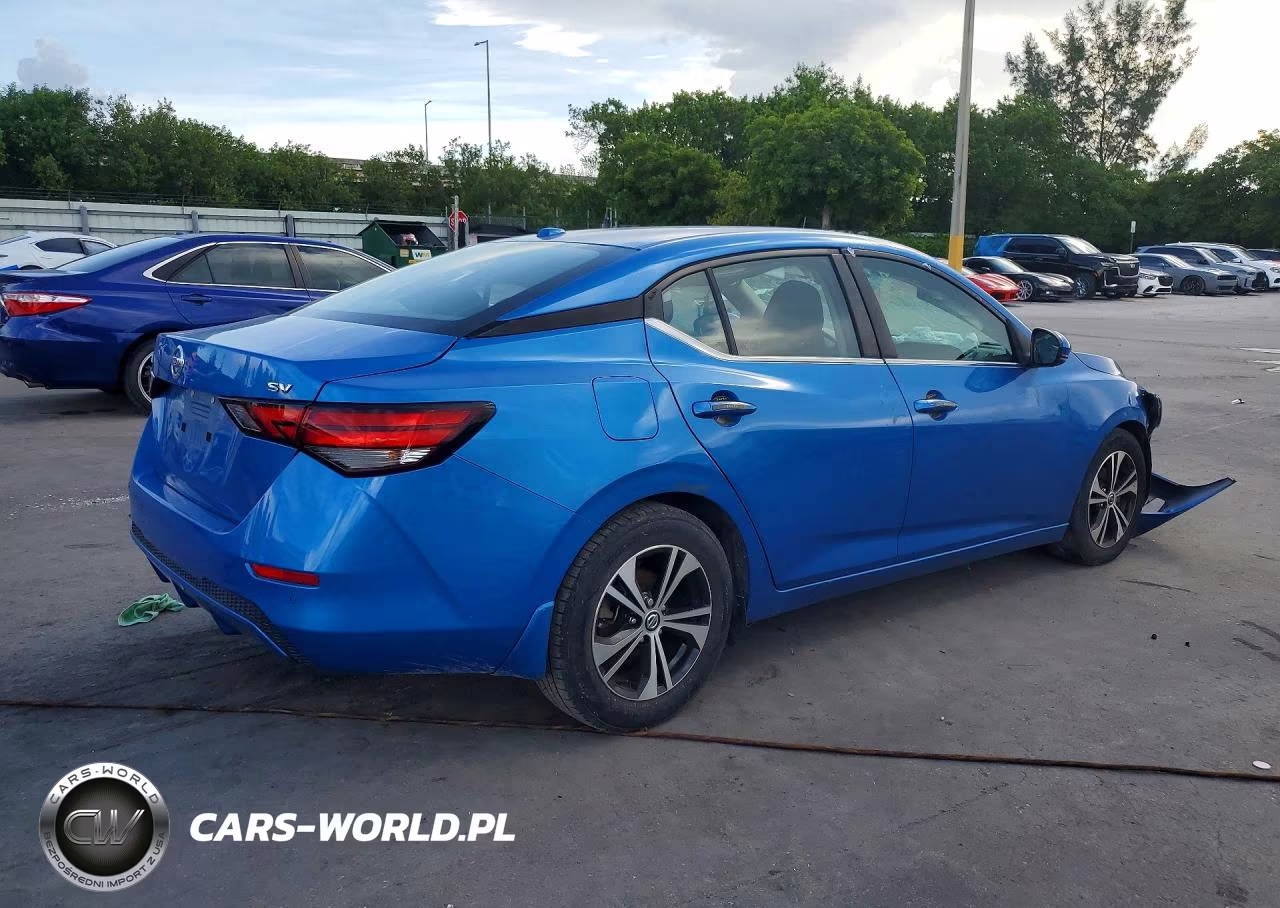 2020 Nissan Sentra Sv VIN:3N1AB8CV9LY242934 - 3