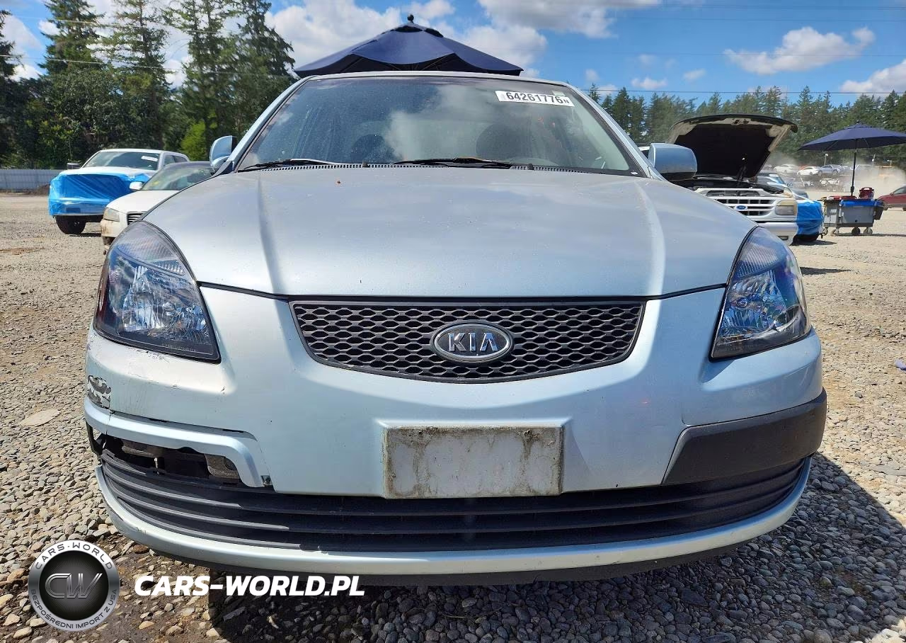 2006 Kia Rio Base VIN:KNADE123X66161569 - 5