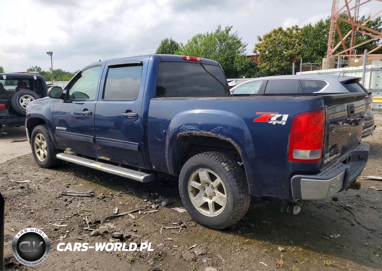 2010 GMC Sierra K1500 Sle VIN:3GTRKVE37AG286573 - 2