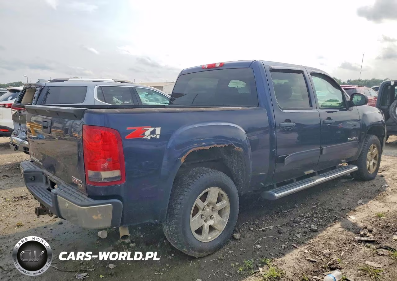 2010 GMC Sierra K1500 Sle VIN:3GTRKVE37AG286573 - 3