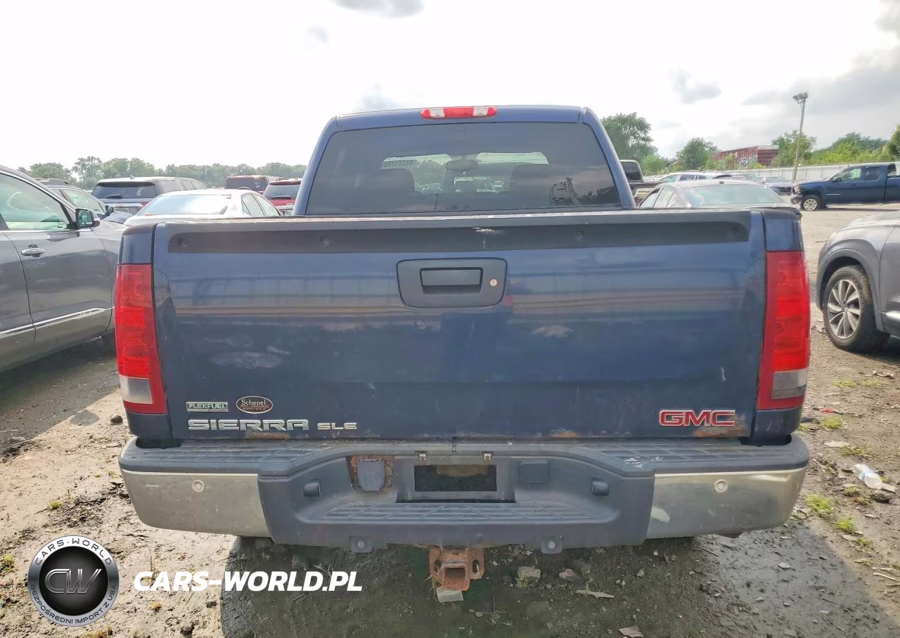 2010 GMC Sierra K1500 Sle VIN:3GTRKVE37AG286573 - 6