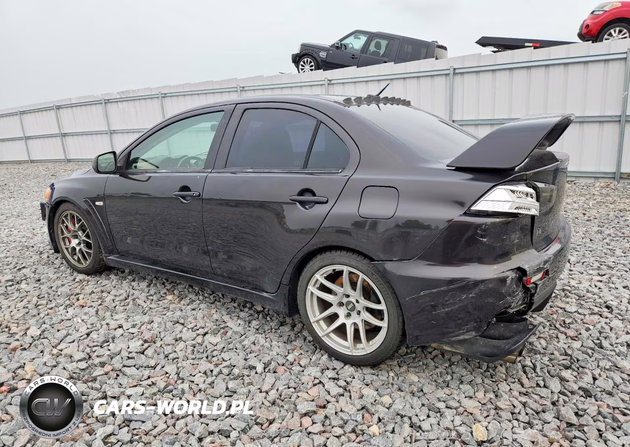 2008 Mitsubishi Lancer Evolution Mr VIN:JA3AW56V68U050696 - 2