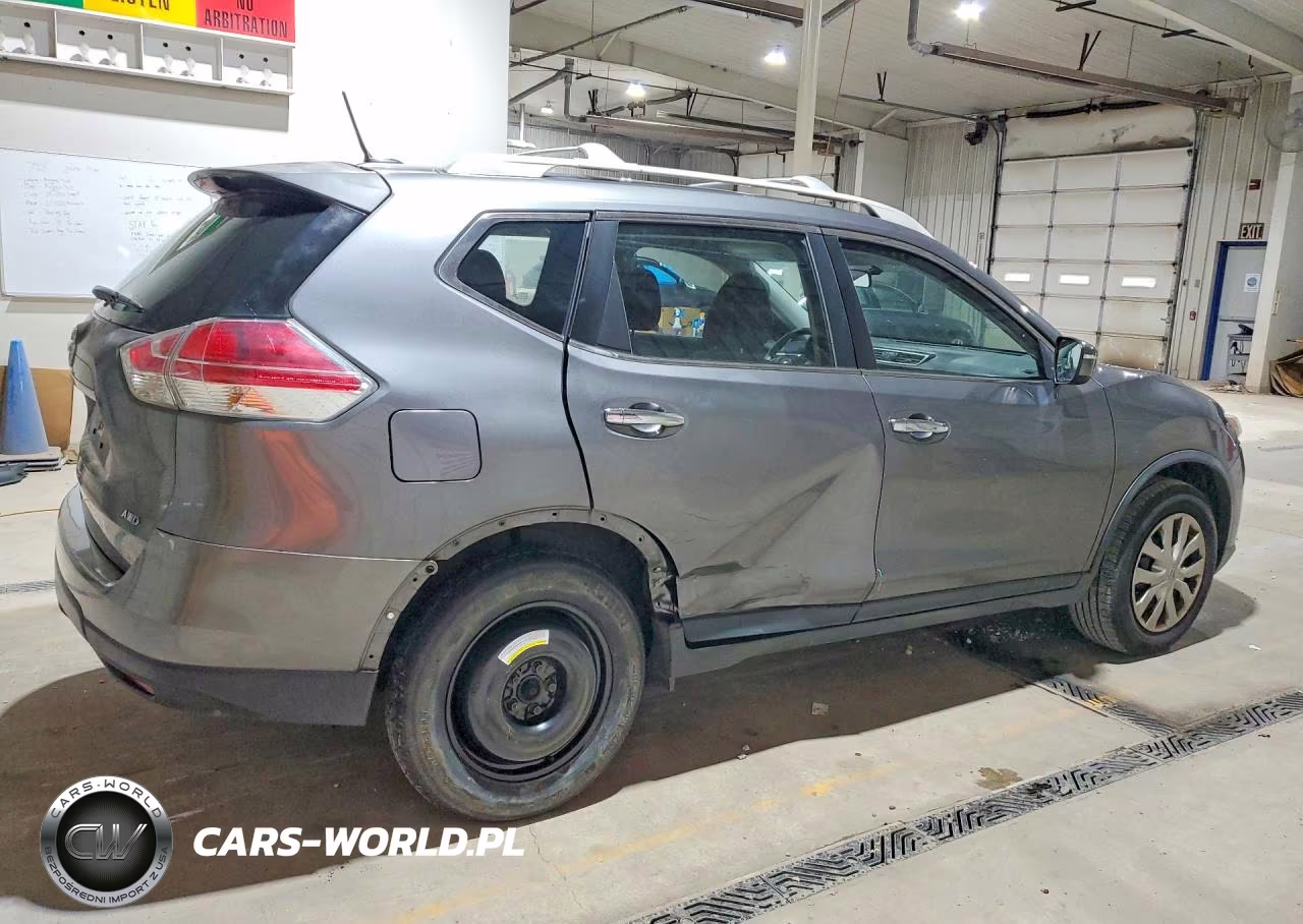 2015 Nissan Rogue S VIN:KNMAT2MVXFP527489 - 3