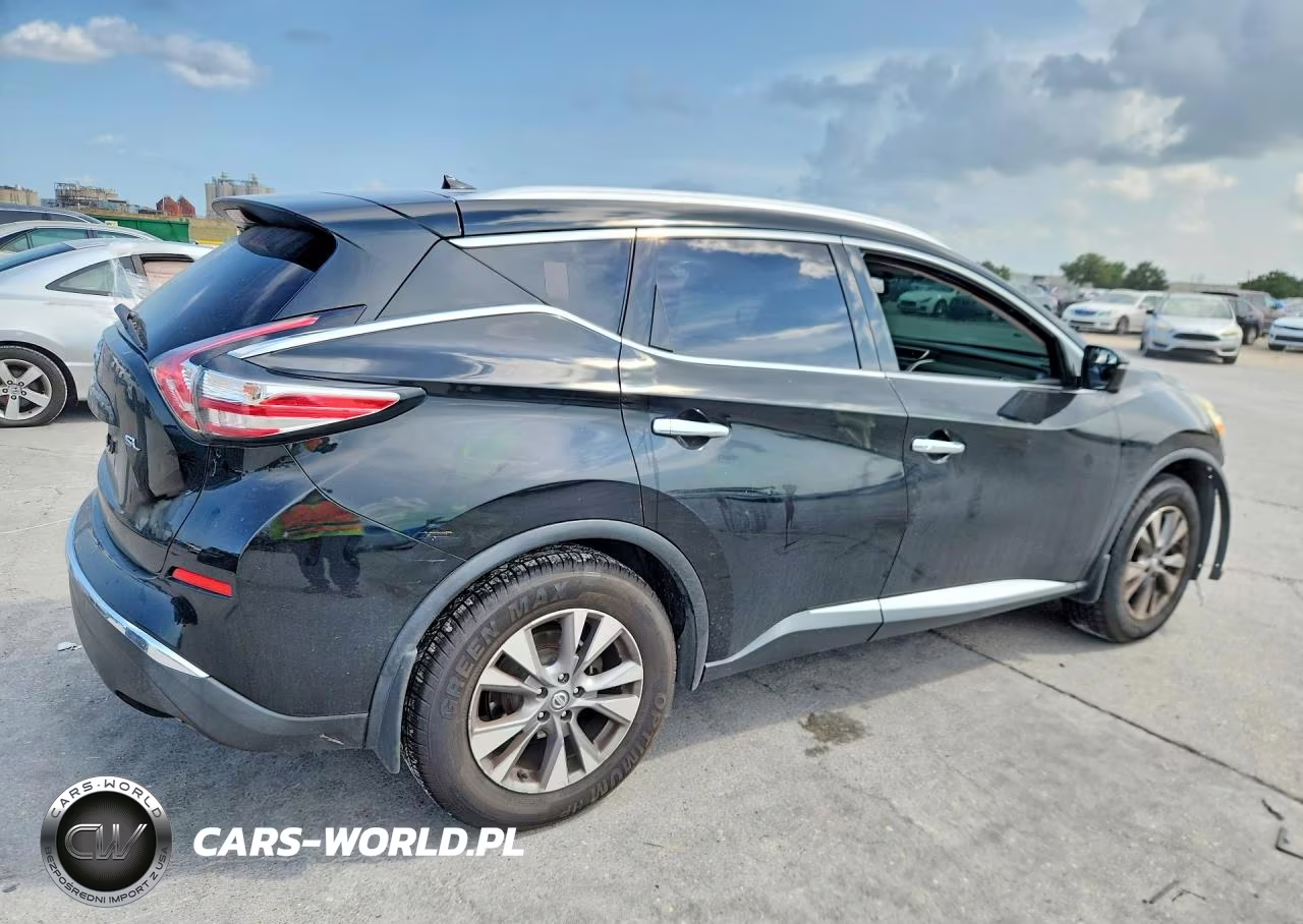 2016 Nissan Murano Sl VIN:5N1AZ2MG7GN118228 - 3
